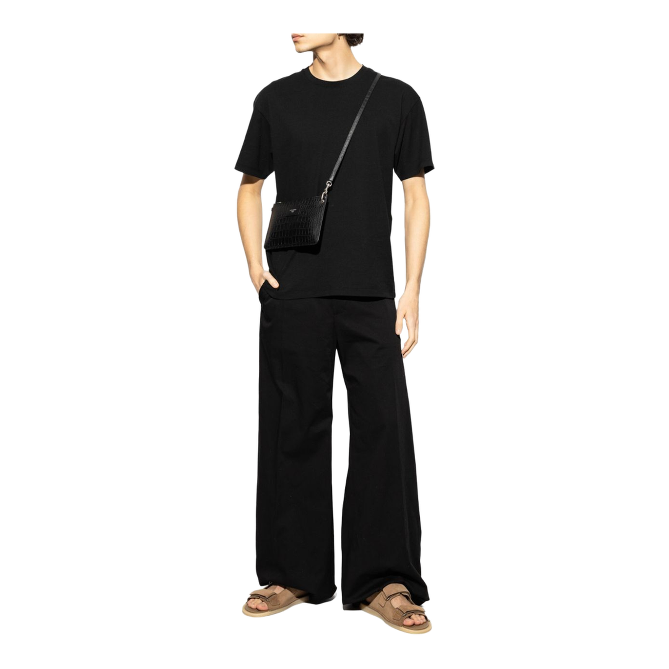 Touch-Strap Suede Sandals - Image 5