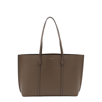 Perry Leather Tote - Wild Mushroom - Image 8