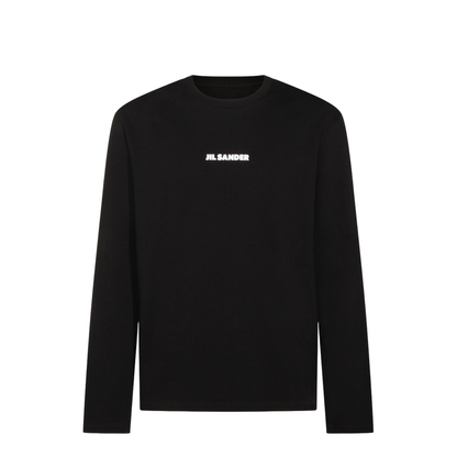 Black Cotton T-Shirt - Image 3