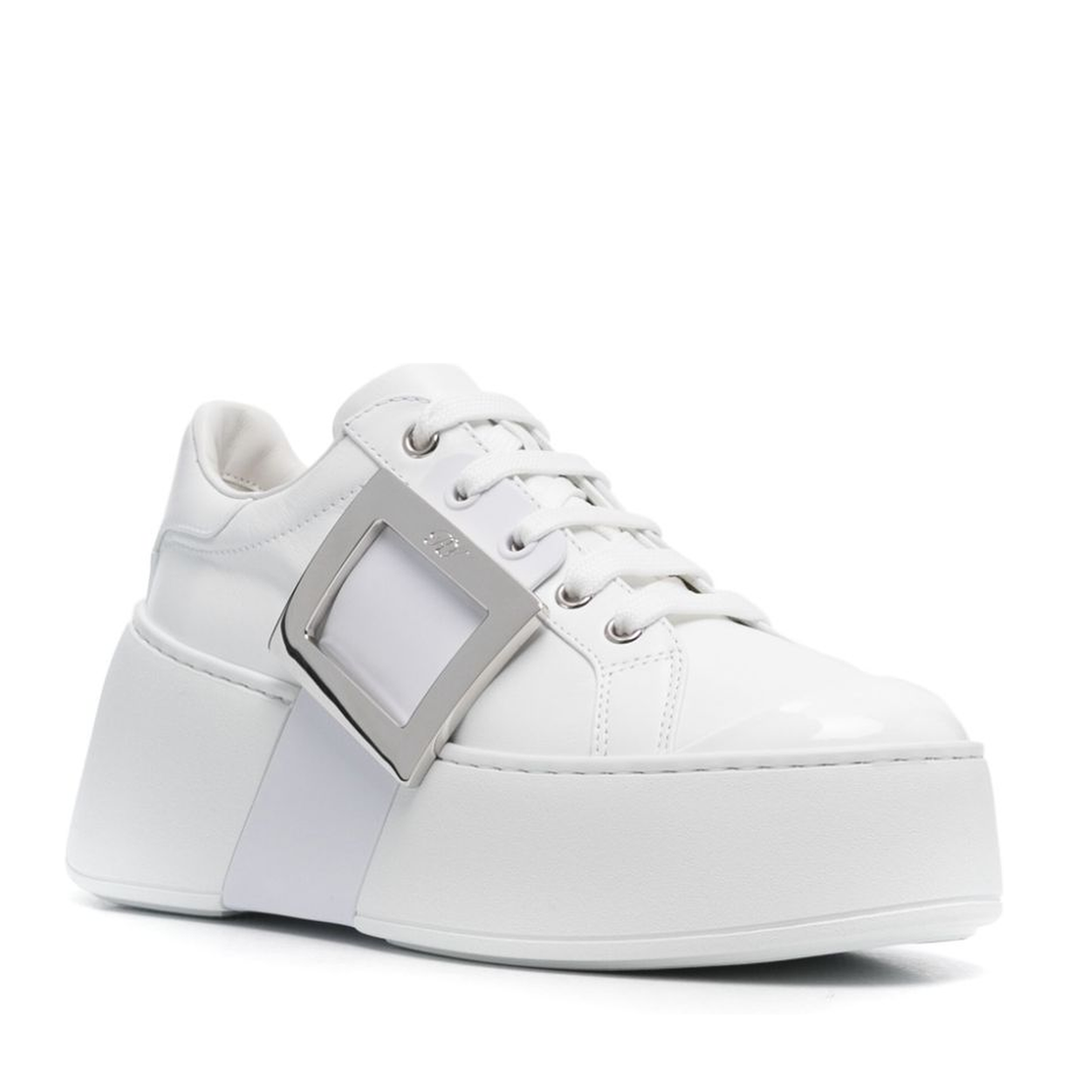 Viv Skate Sneakers - White - Image 2