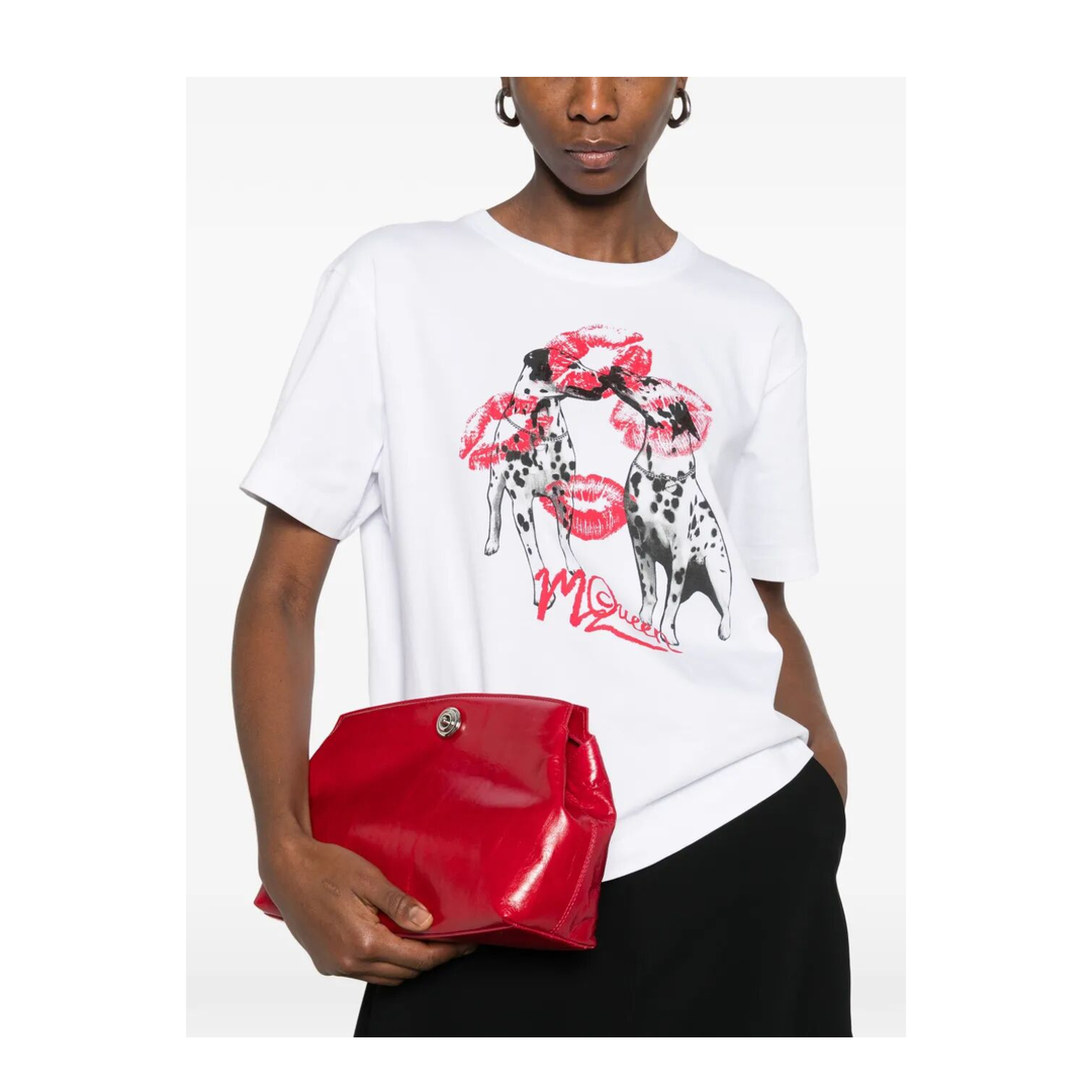 Dalmatian-Print Cotton T-Shirt - Image 2