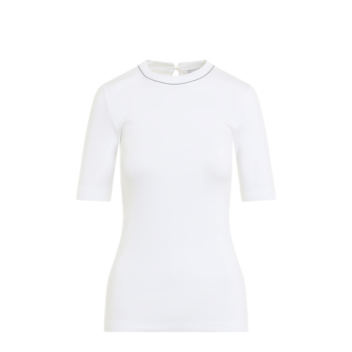 Cotton T-Shirt - White - Image 2