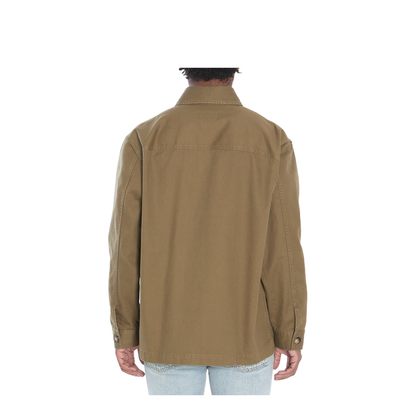CASSANDRE Overshirt in Cotton Linen Gabardine - Image 4
