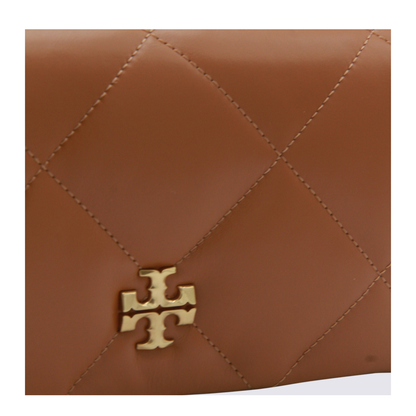 Classic Chestnut Leather Kira Crossbody Bag - Image 4