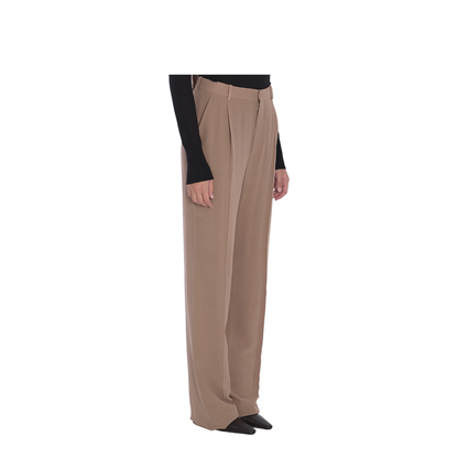 Silk Crêpe Trousers - Image 2