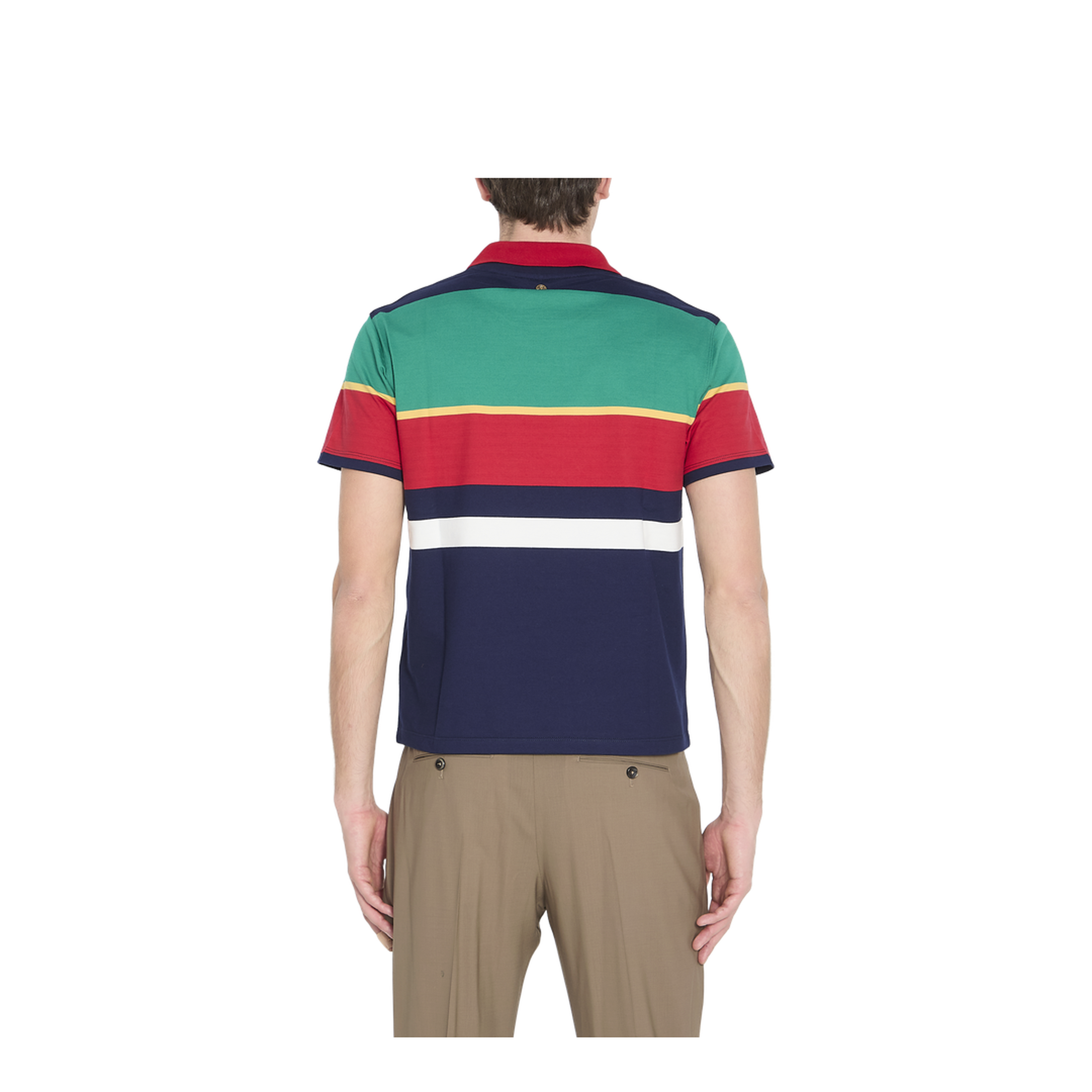 Striped Cotton T-Shirt - Image 4