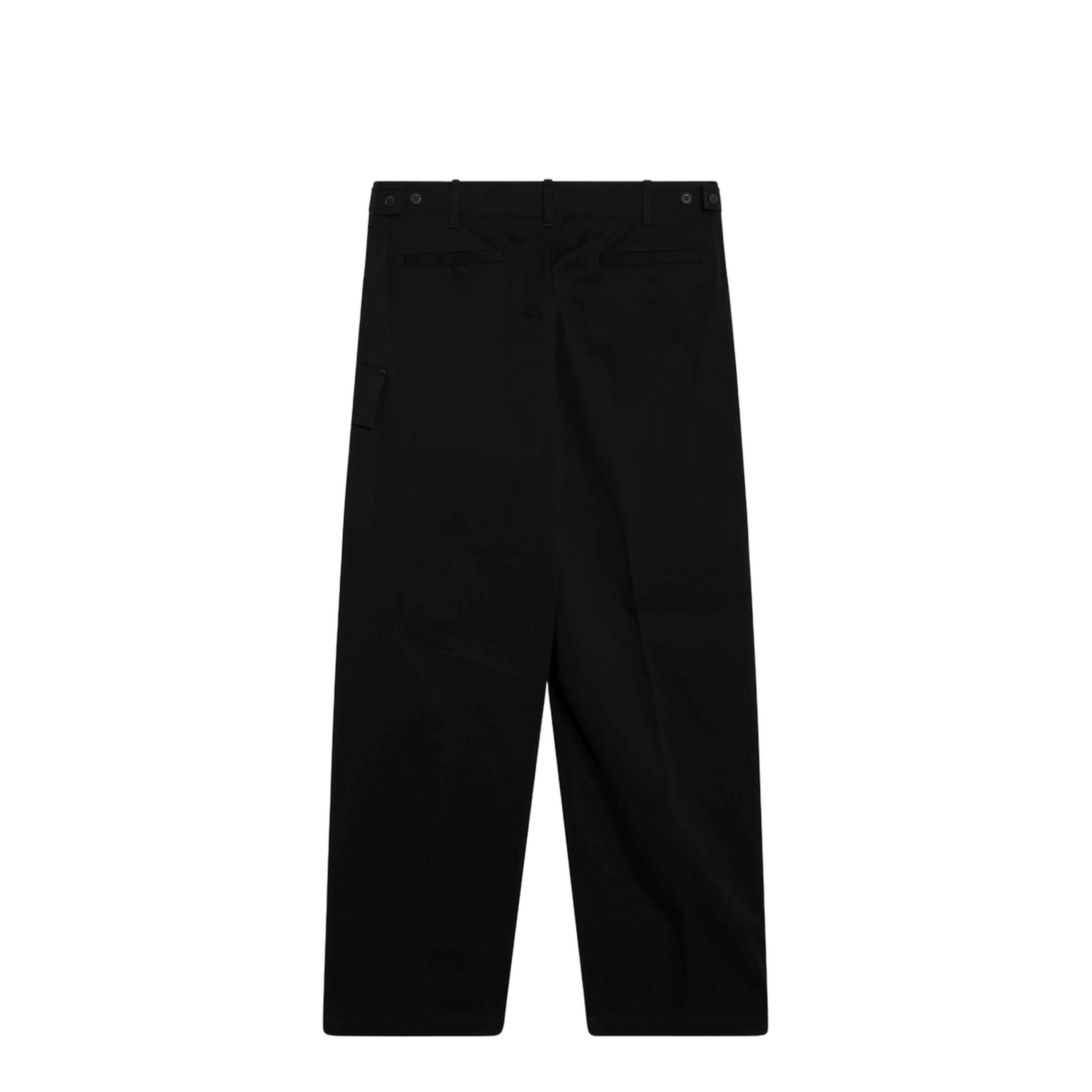Black Gabardine Trousers - Image 2