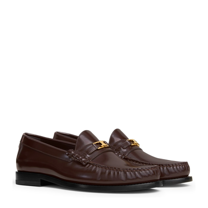 Luco Loafer in Polished Bullskin - Dark Brown - Image 2