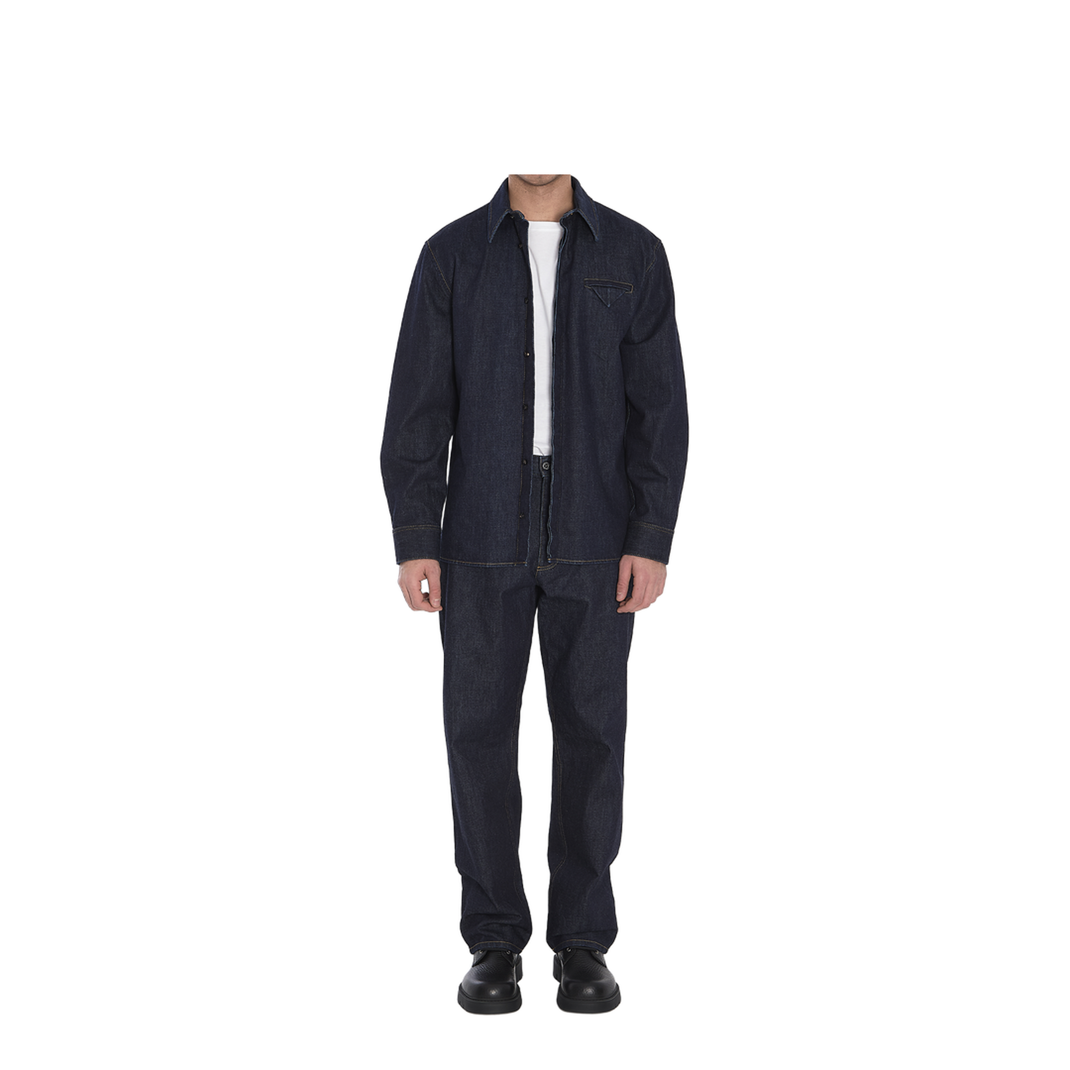 Indigo Denim Shirt - Image 5