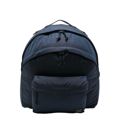 Double Pack Small Nylon-Cotton Backpack - Navy - Image 1