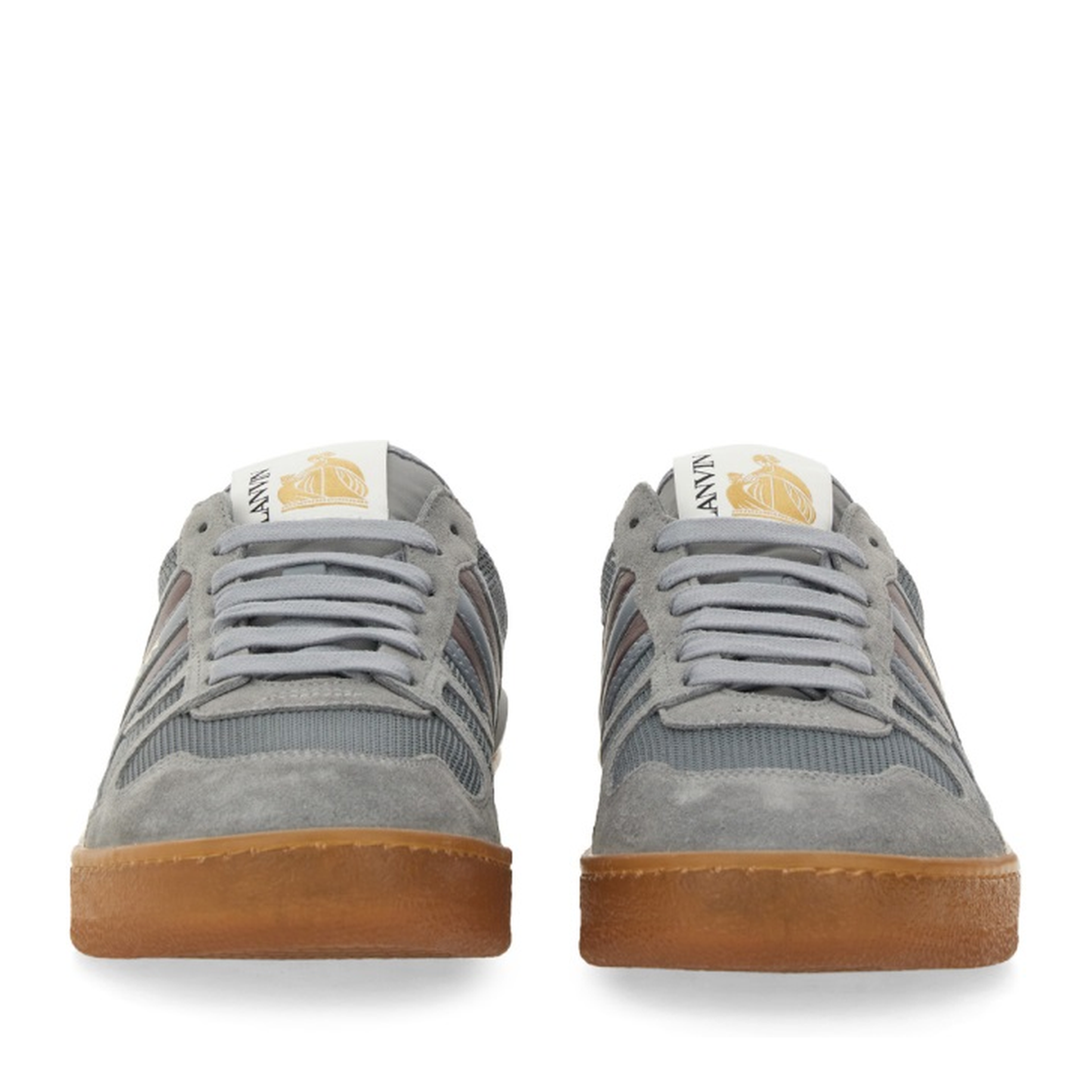 Mesh, Suede and Nappa Leather Sneaker - Image 5