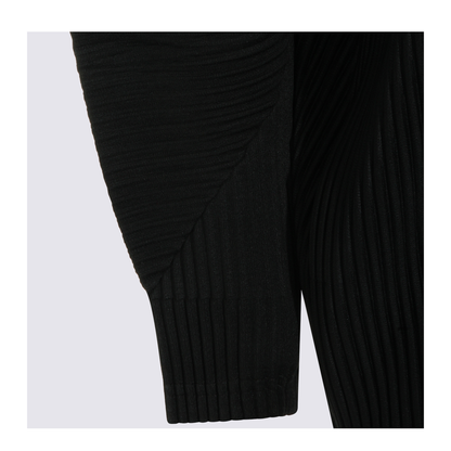 Pleated Sweatshirt with Buttons - Image 7
