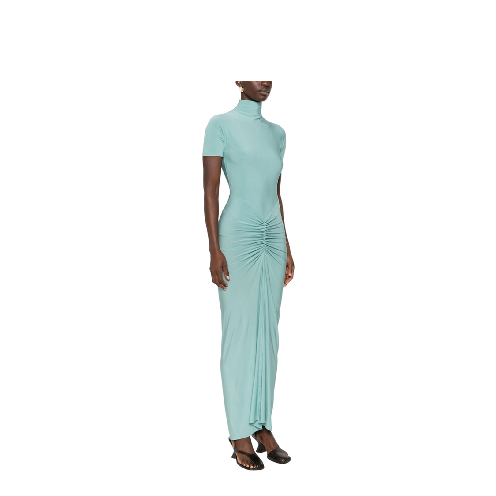 Blue Bodysuit Dress - Image 3