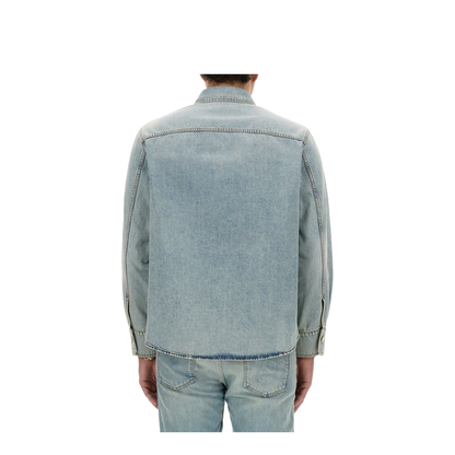 Denim Shirt Light Blue - Image 3