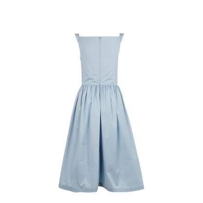 Sunday Sleeveless Dress in Regenerative Poplin - Image 3