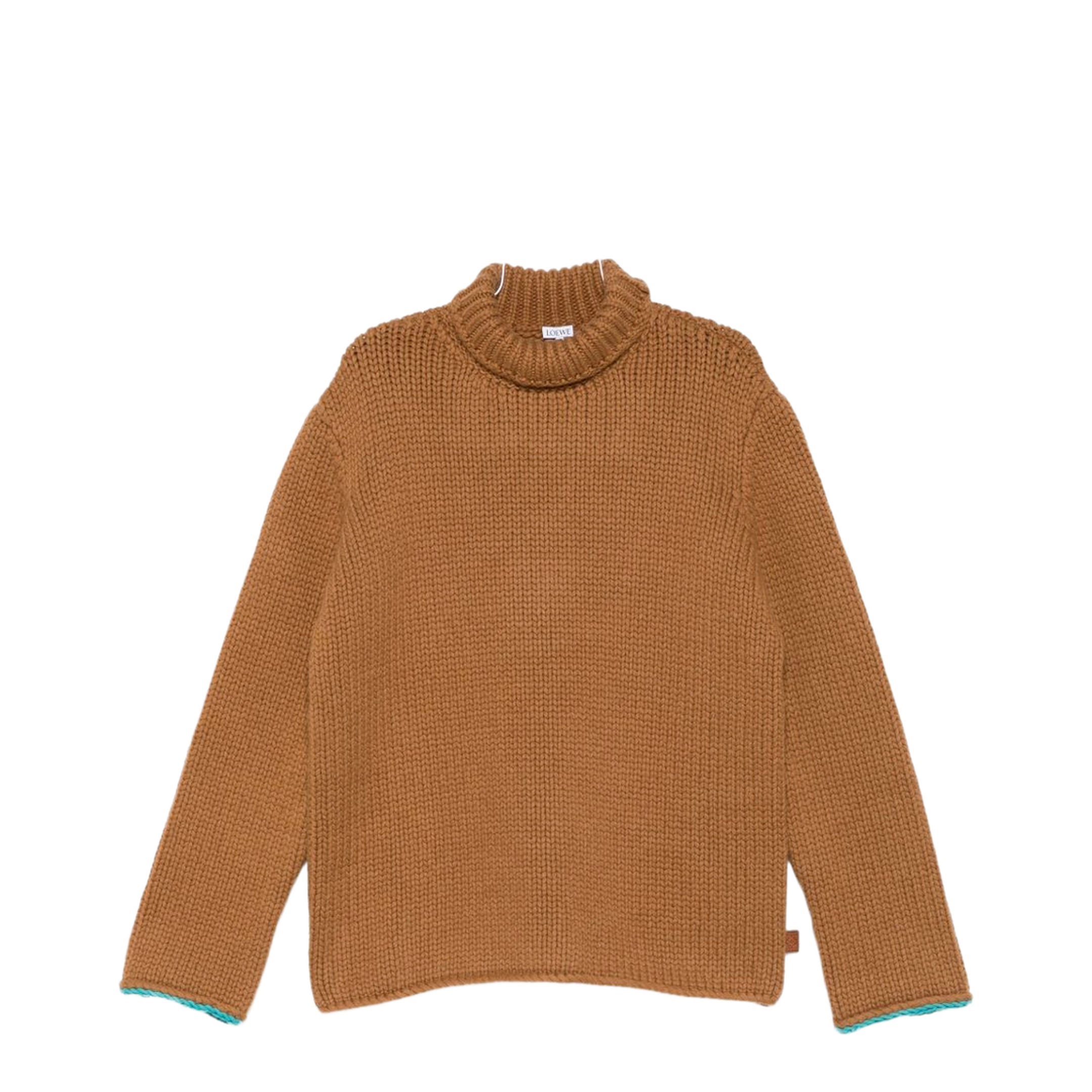 Turtleneck Knitted Sweater - Image 1