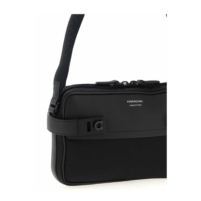 Crossbody Bag with Gancini Buckles - Image 2