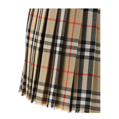 Vintage Check Patterned Skirt - Image 3
