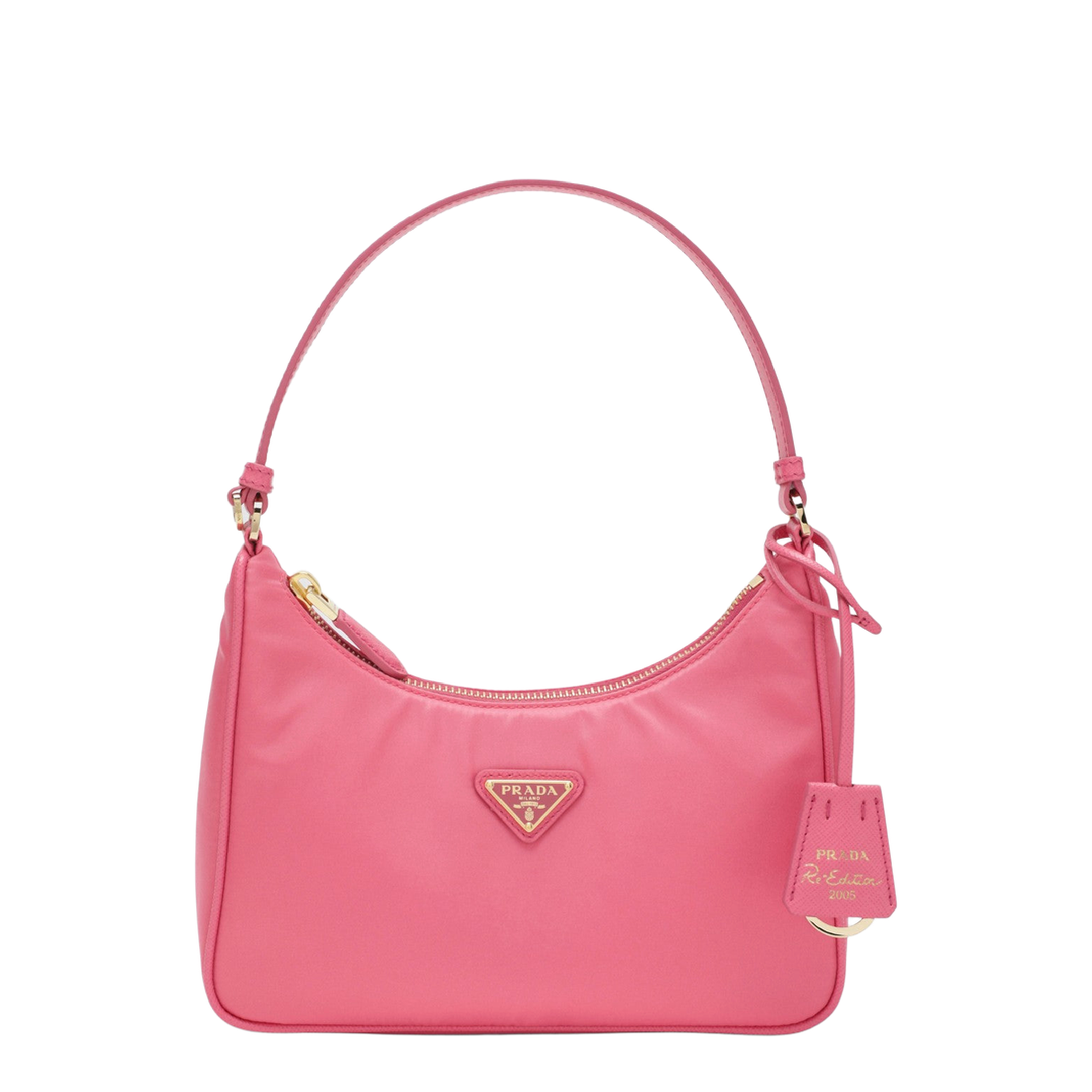 Fluo Pink Re-Nylon Re-Edition 2005 Shoulder Bag - Image 1