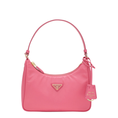 Fluo Pink Re-Nylon Re-Edition 2005 Shoulder Bag - Image 1