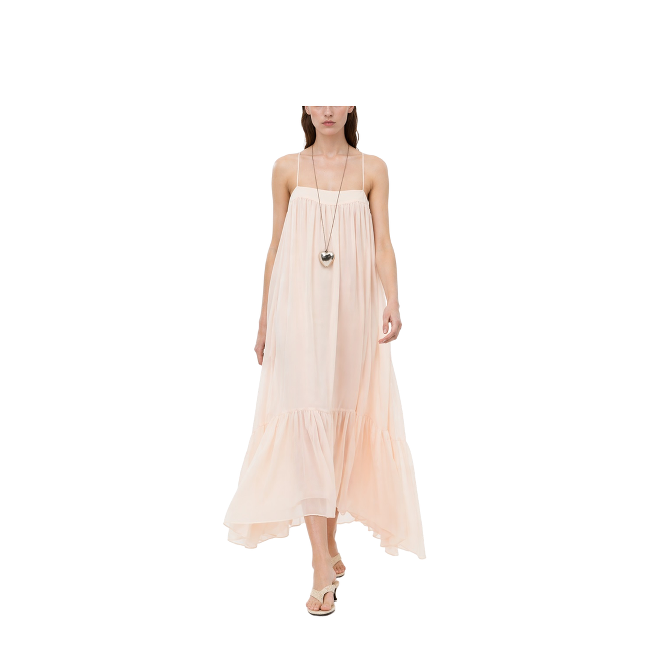 Midi Chiffon Dress - Image 2