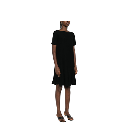Technical Cady Dress with Pleats - Image 4
