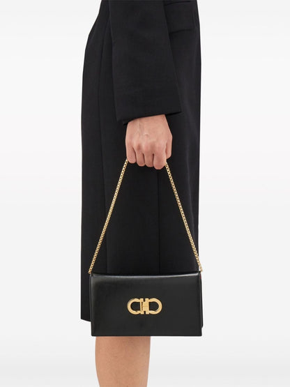 Ferragamo Shoulder Bag With Gancini Shoulder Strap - Image 4