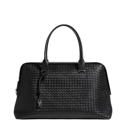 Vaporetto Lambskin Travel Bag - Black - Image 1