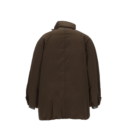 Brown Double-Breasted Coat - Image 2
