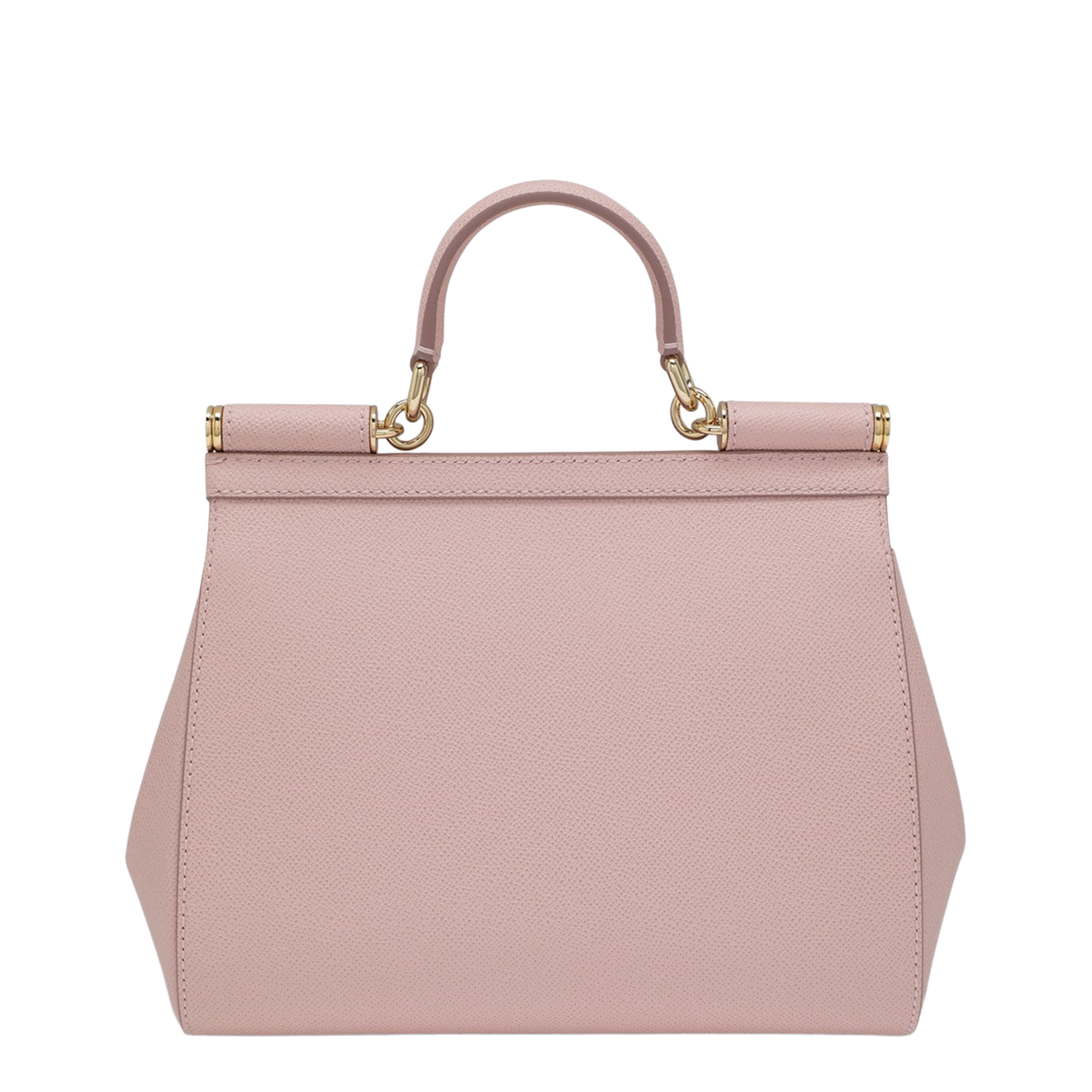 Large Sicily Top-Handle Bag in Pink - Image 2