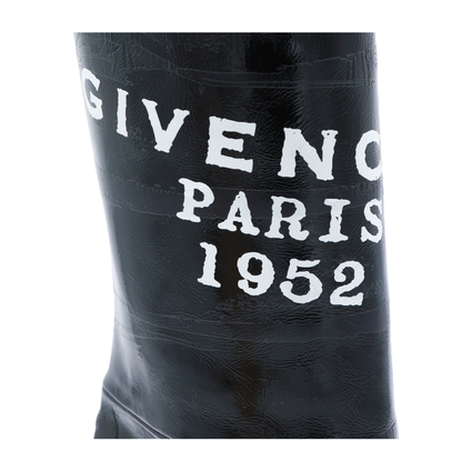 Leather Boots In Black - Image 7