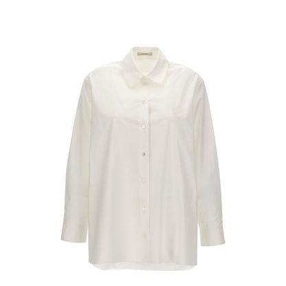 Sisilia Shirt White in Cotton - Image 1