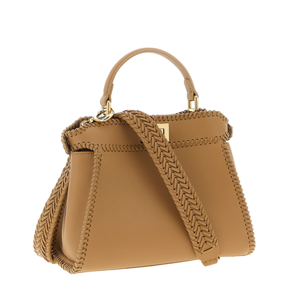 Peekaboo Mini Leather Beige - Image 2