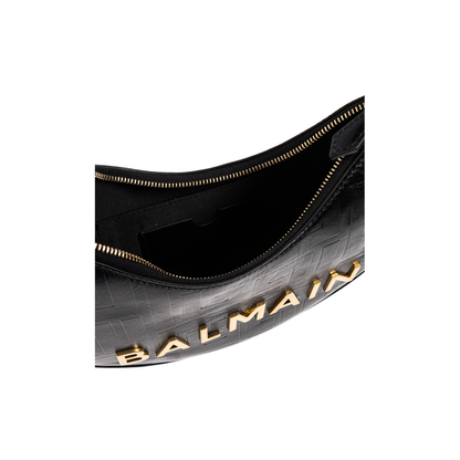 Handbag with Metal Logo and Zipper Closure - Image 5