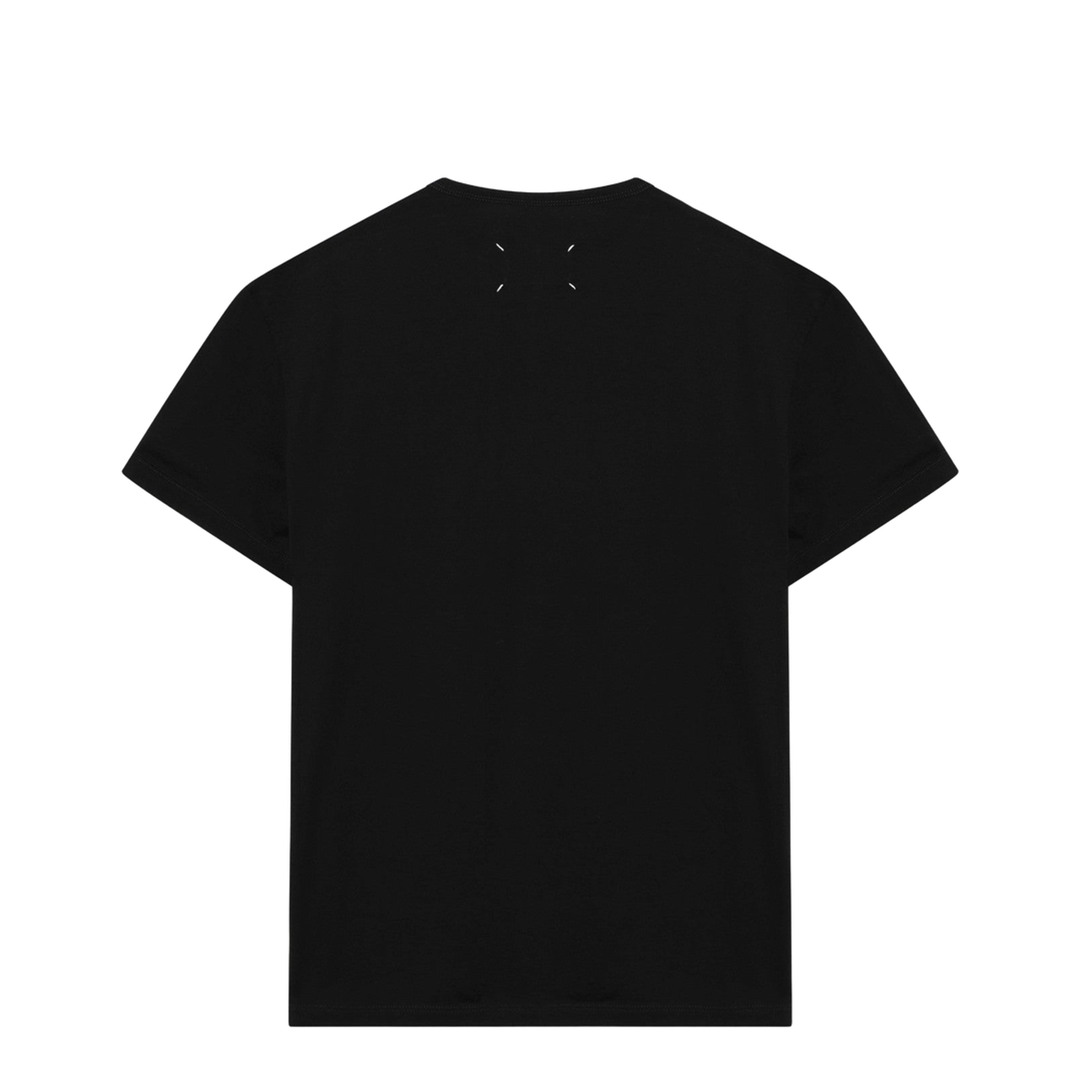 Black T-shirt with Distorted Logo - Image 2