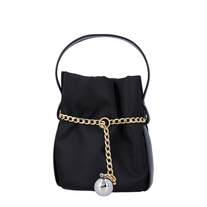 Black Petit Sac Noir Re-nylon And Nappa Leather Mini - Image 5
