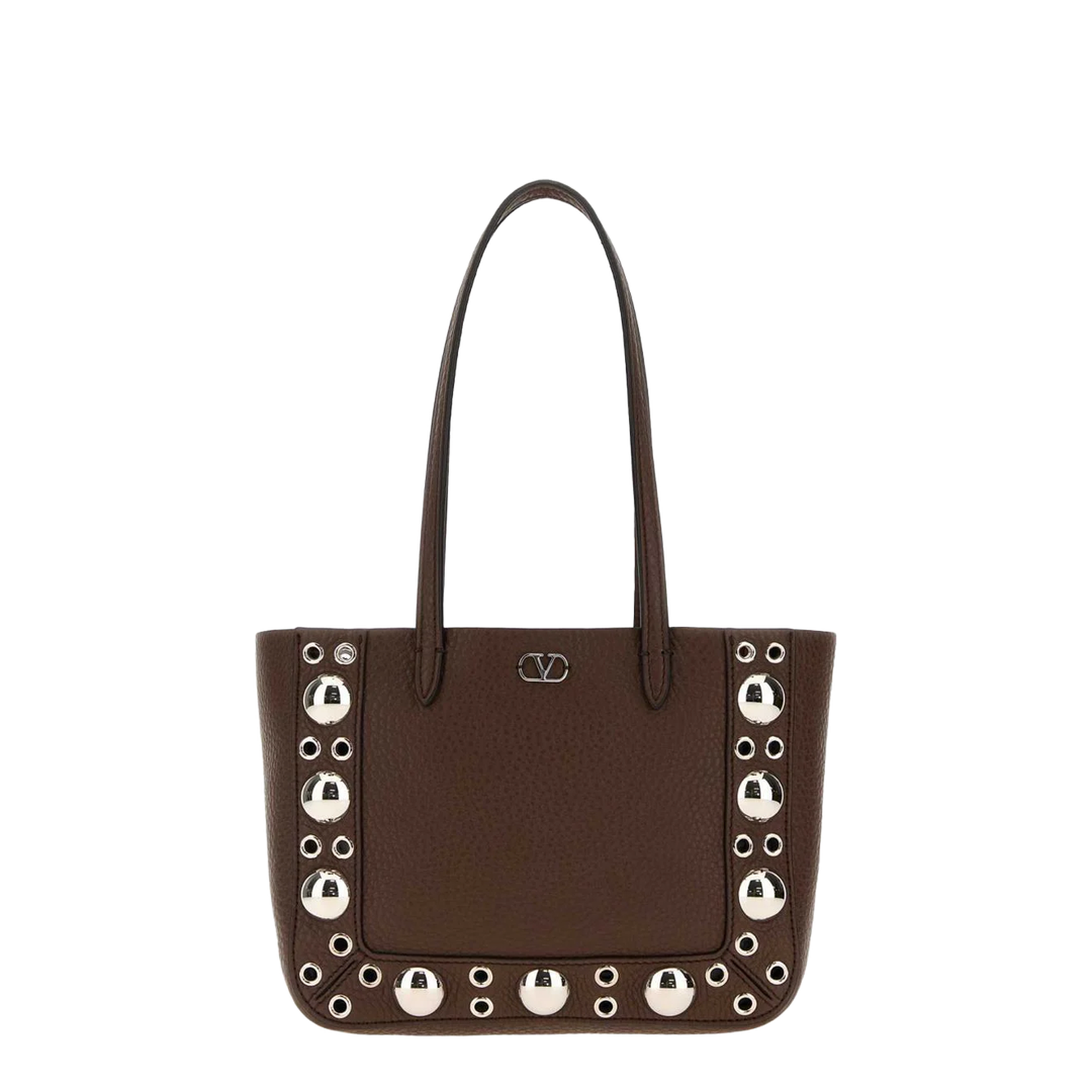 Brown Leather Nellcôte Handbag - Image 1