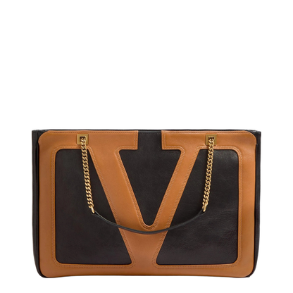 Viva Superstar Medium Leather Tote - Image 1