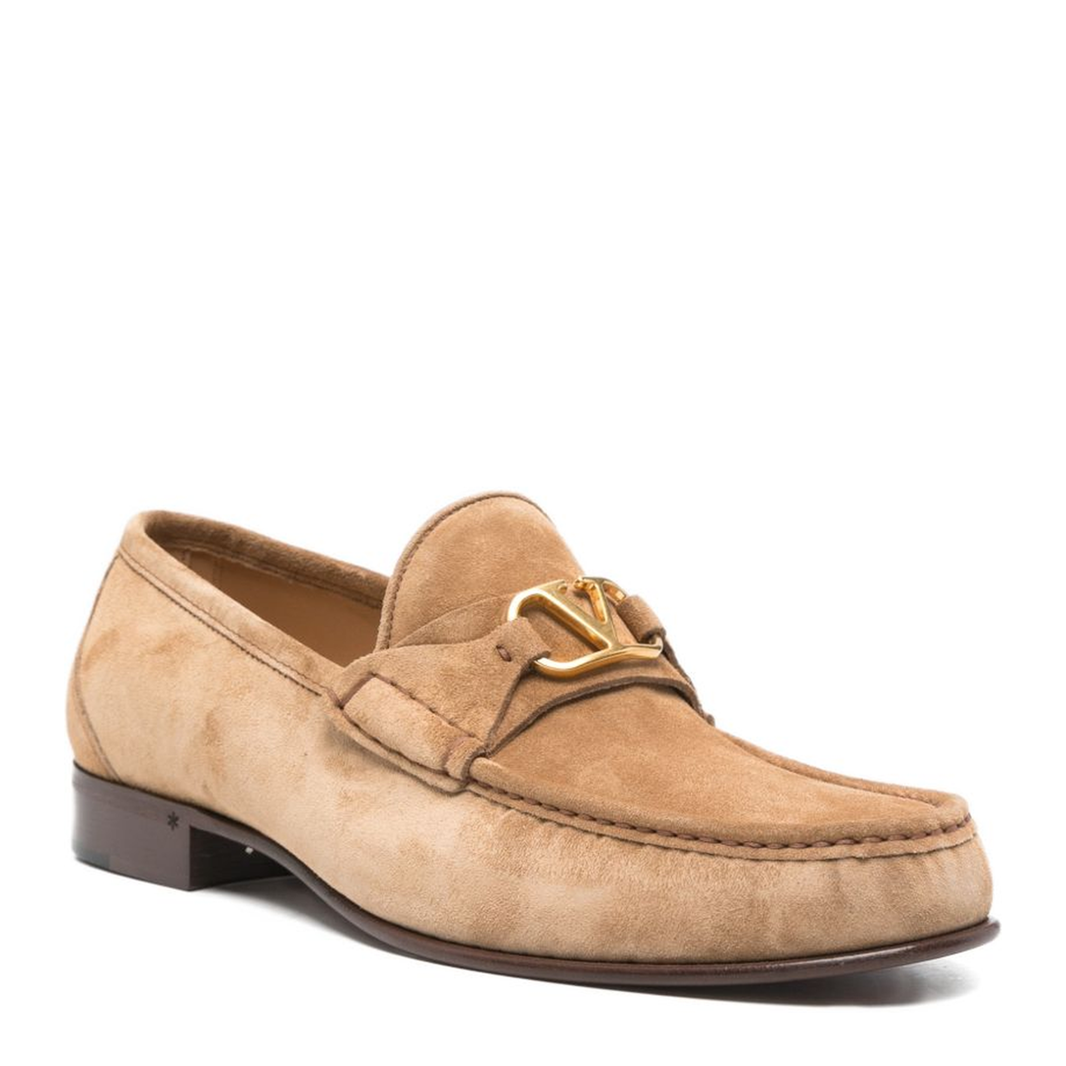 Flat Shoes Leather Brown - Image 3