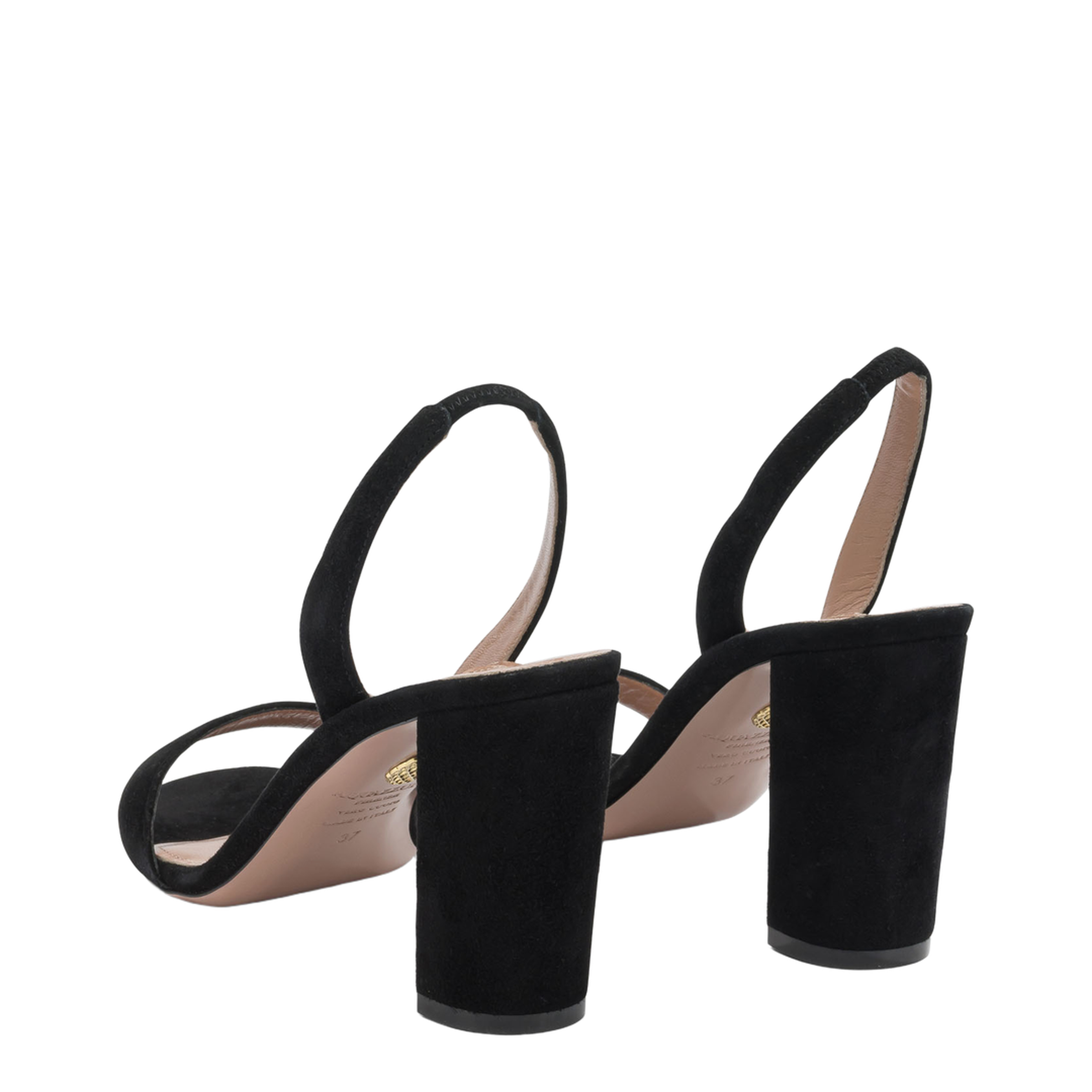 Nude Block 85Mm Heeled Sandals - Image 4