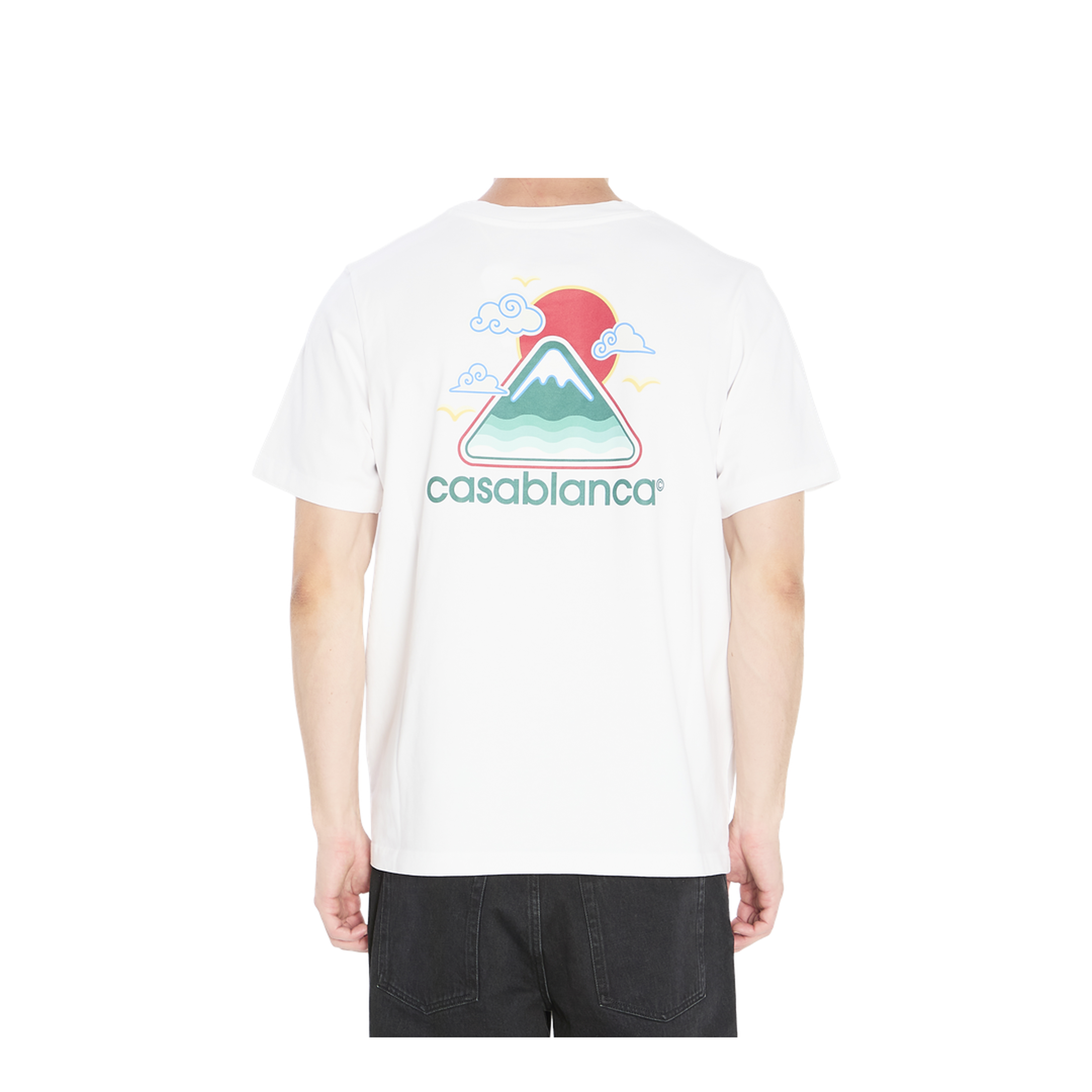 Wavy Mountain Printed T-Shirt - Image 4