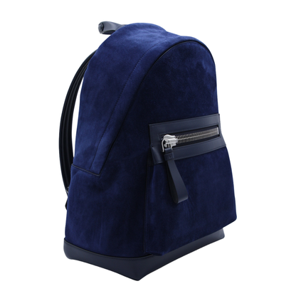 Buckley Suede Leather Backpack - Walnut - Image 4