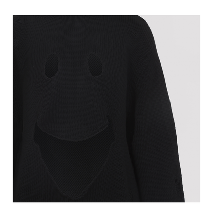 Smile Cropped Sweater - Image 6
