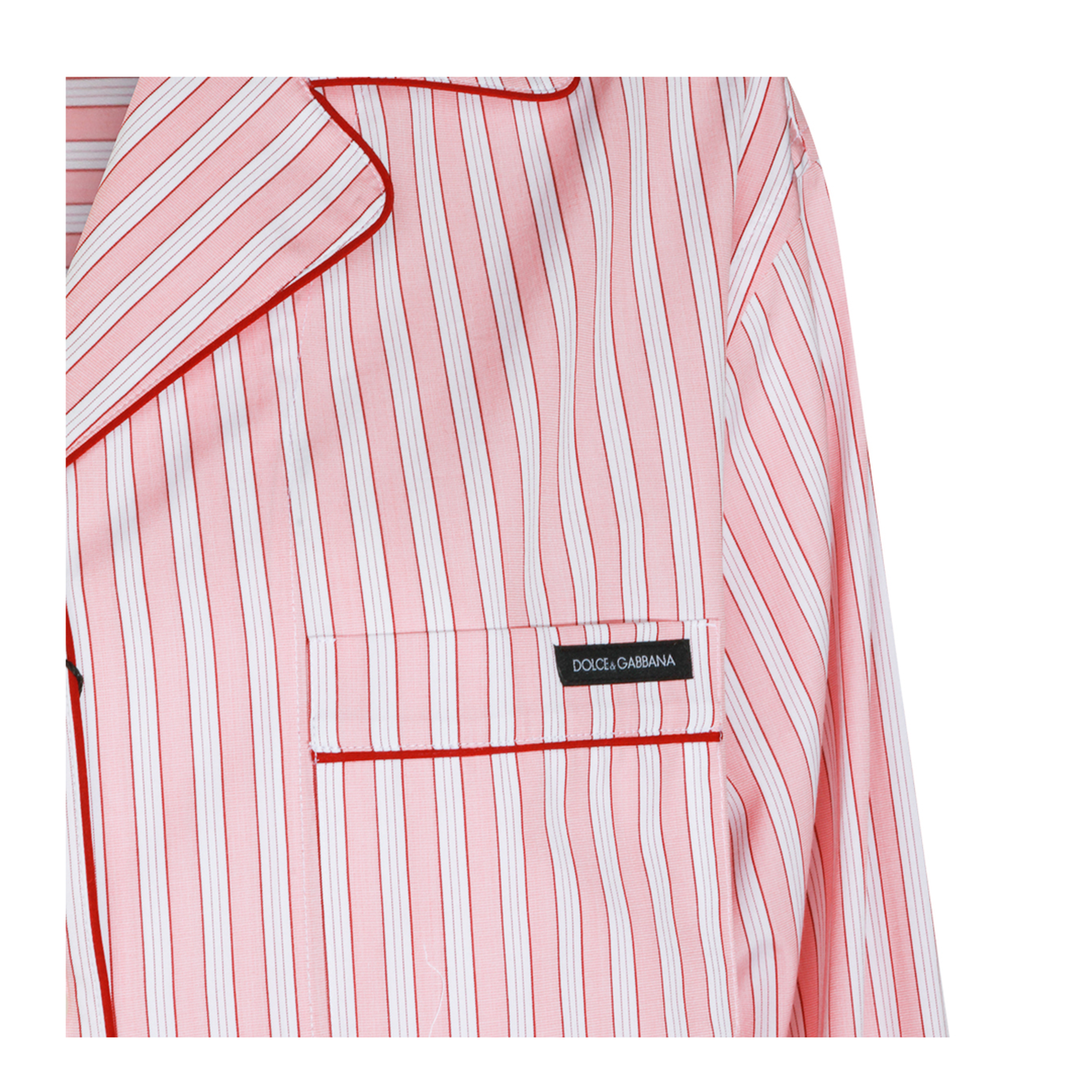 Striped Poplin Shirt In Multicolor - Image 5