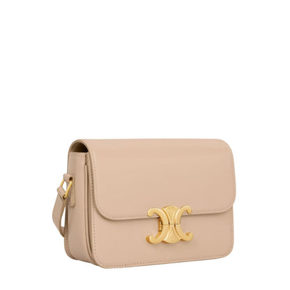 Teen Triomphe Bag In Shiny Calfskin - Image 2