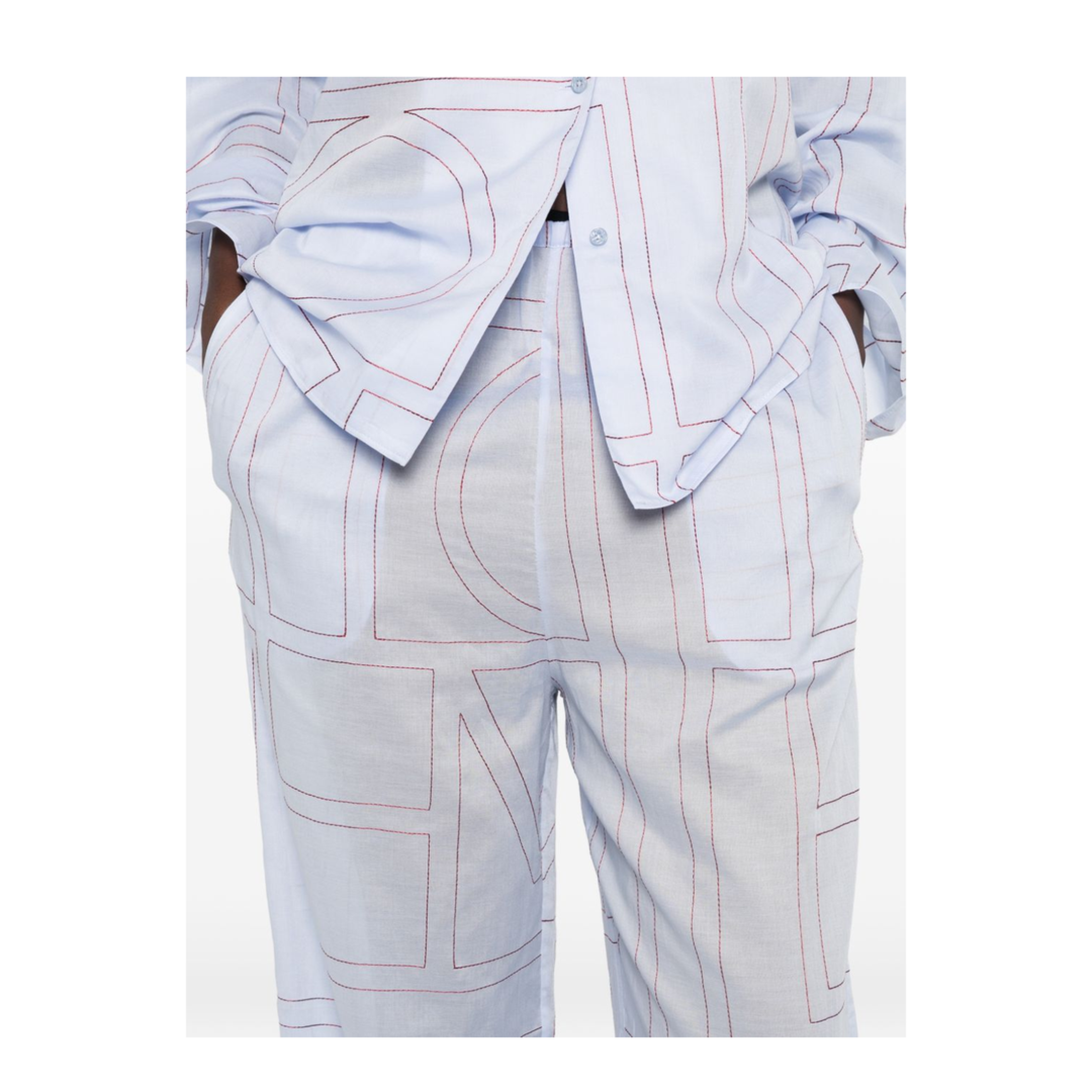 Trousers Light Blue - Image 2