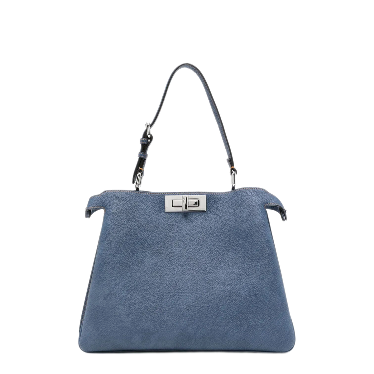 Peekaboo Soft Medium Calfskin Handbag - Blue - Image 1