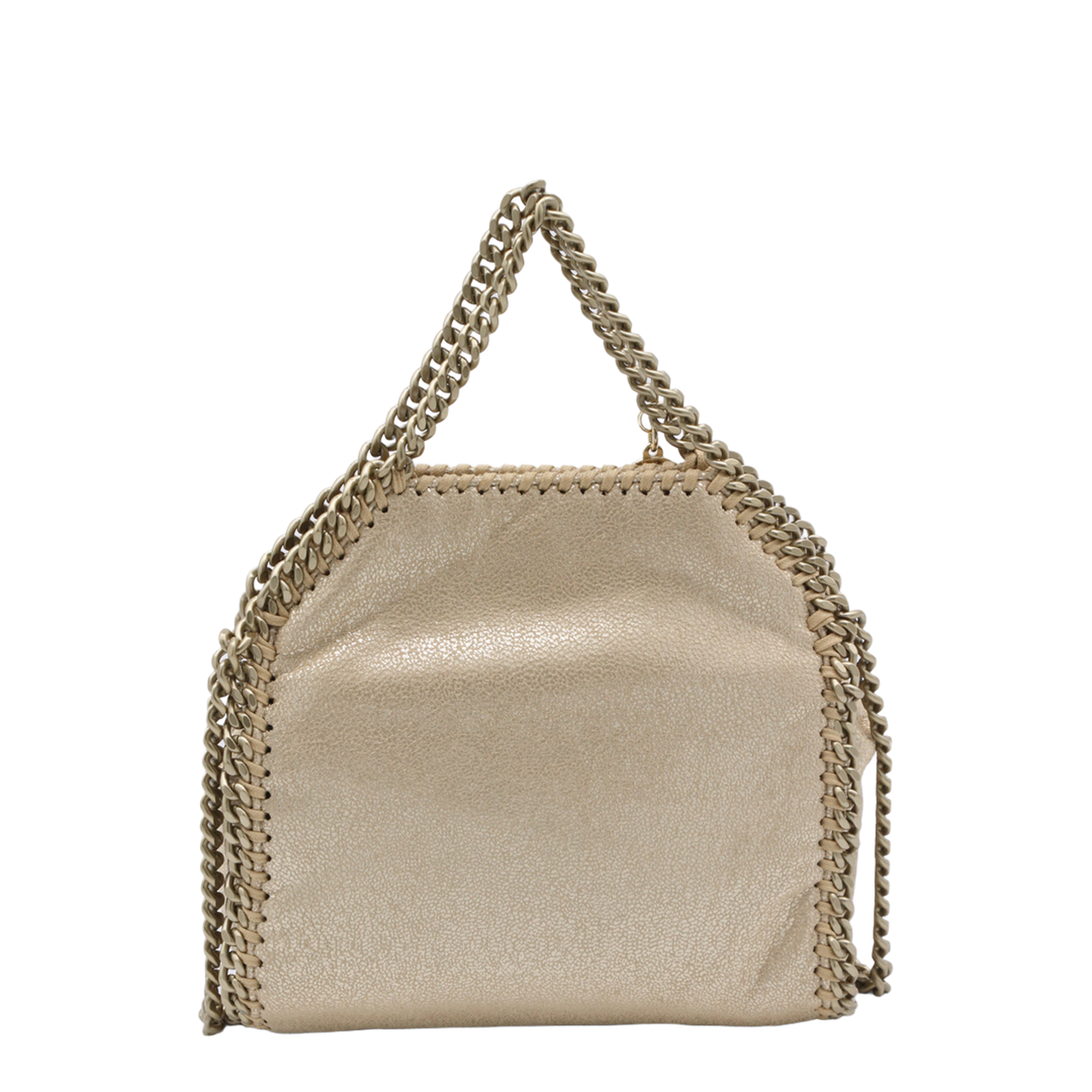 Falabella Tiny Polyester Handbag - Gold - Image 6