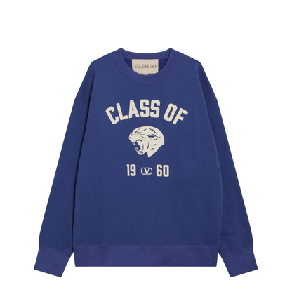 Panther Print Jersey Sweatshirt - Image 1