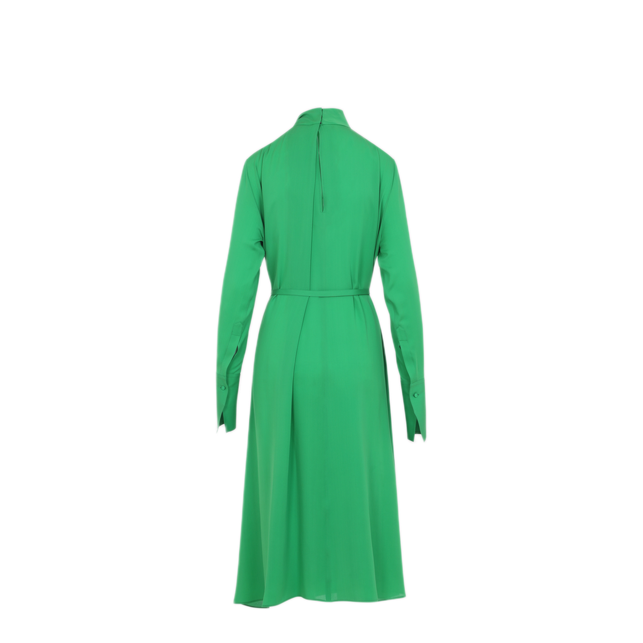 Washed Silk Midi Dress - Image 4
